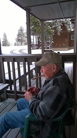 2018 Yellowstone porch